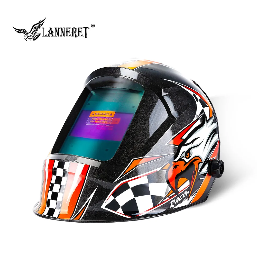 

LANNERET Welding Mask Welding Helmet Eagle MMA MIG TIG for Welding Machine for Soldering Welder Cap for Welding
