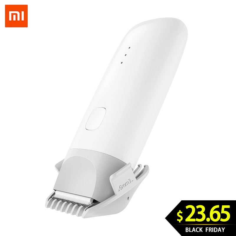 Xiaomi Mitu электрический триммер для волос USB Перезаряжаемый мужской триммер для бороды бритва Беспроводная IPX7 Водонепроницаемая машинка для стрижки волос