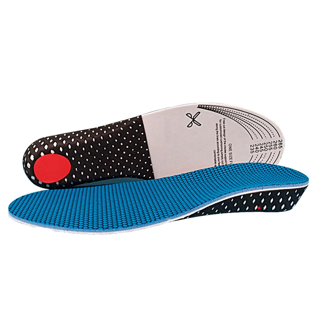 

Foot Care Shoe Pads Inserts Unisex Non Slip Cushion Height Increase Sport Shock Absorption Clipping Support Memory Foam Insole