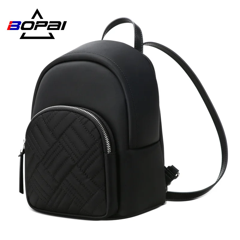 

Backpack Women's 2019 New Style Fashion Mini Backpack Simple Trend Schoolbag bo pai
