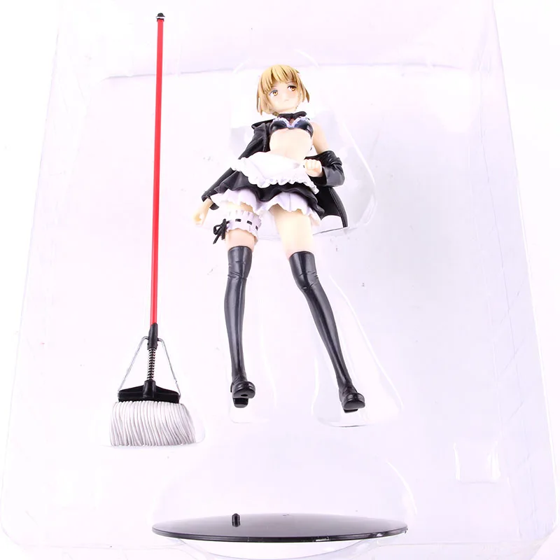 Аниме Fate Stay Night FGO Saber Метла Швабра нижнее белье горничная вер. ПВХ фигурка Коллекционная модель игрушки
