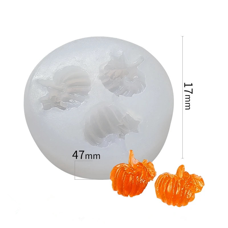 3D Pumpkin Maple Leaf Silicone Mold DIY Candle Clay Resin Plaster Mould Cake Baking Utensils Baking Tools