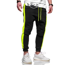 

2022 Spring And Autumn Casual Sports Pants Color Matching Fashion Outdoor Essential Long-Distance Running Men