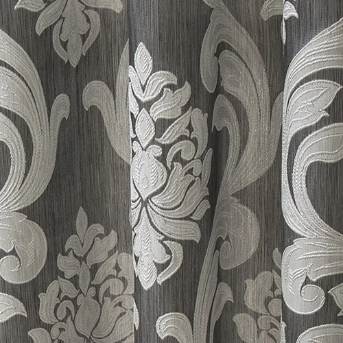 Grey NAPEARL 1 шт. двери шторы Европейский цветочный жаккард домашний Декор Гостиная Кухня перегородка Стиль Современный втулка Топ Тип - Цвет: Grey