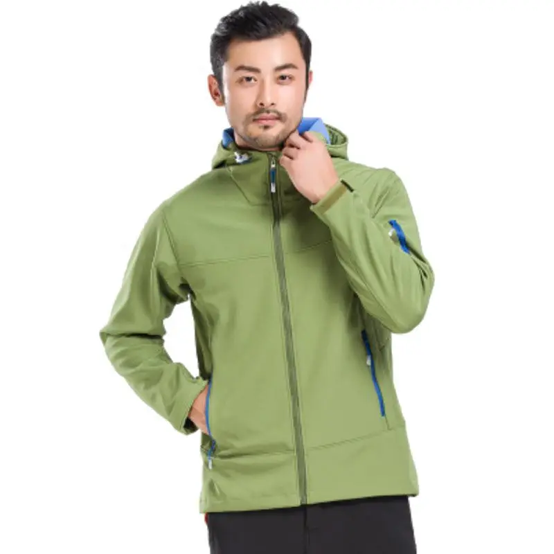 

Men's Softshell Jacket Spring Autumn Outdoor Camping Hunting Windproof Waterproof Trekking Climbing Coat Sportswear