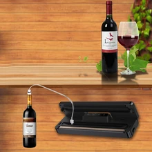 Новинка, портативный автоматический мини домашний вакуумный упаковщик для еды, ручной пластиковый вакуумный упаковщик sous vide