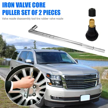 

Exquisite Snap-in Natural Rubber Valve Stems Electroplated Iron Valve Stem Puller Multi-function Car Motorcycle Tire Repair Tool