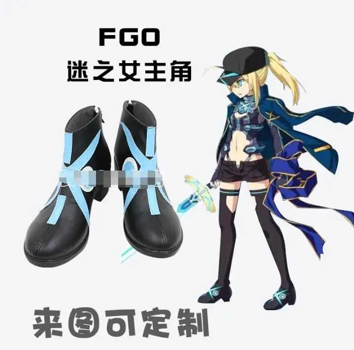 Обувь для косплея FGO Mysterious Heroine X, выполненный на заказ, обувь для косплея обувь из искусственной кожи