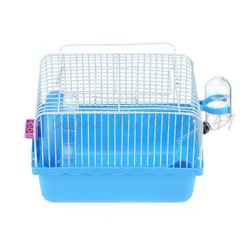 

Supplies Meng Pet Wo Hamster Cages Jin Si Xiong House Double-decker Villa Luxury Novice Mobile Cage