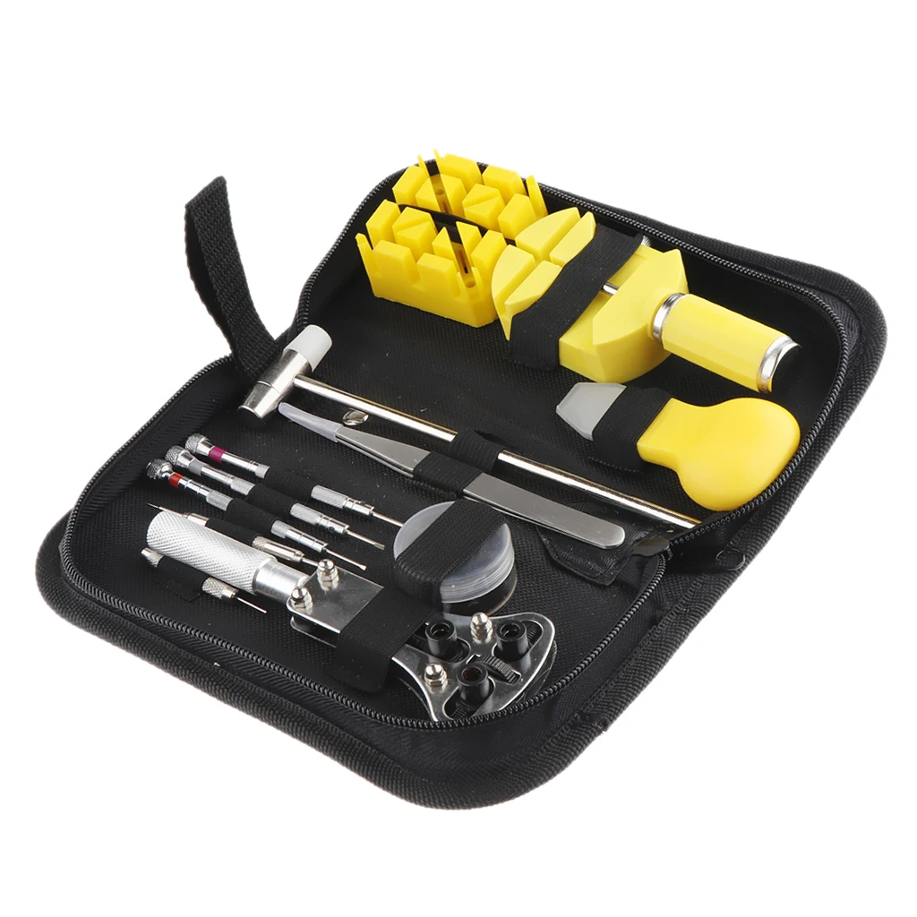 

Wristwatch Link Remover Hammer Holder Repair Replace Back Case Battery Tool