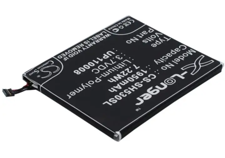 Cameron sino 1950 мАч батарея для SHARP SH530U AE5153600 UP110008 XN-1BT36 мобильный, Смартфон батарея