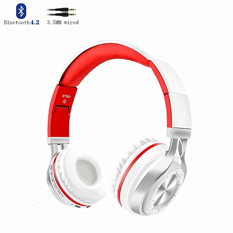 LVcards наушники bluetooth наушники музыкальные гарнитуры(bluetooth 4,1 Поддержка TF карты) для телефонов Беспроводные/проводные наушники A101 - Цвет: Bluetooth4.2-Wired