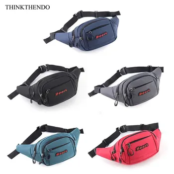 

Men Waist Belt Shoulder Bag Travel Hip Bum Crossbody Purse Chest Phone Pouch