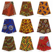Высокого качества в африканском стиле реальный, настоящий воск 6 ярдов/партия Нигерия надежный нидерландский воск в африканском стиле горячий воск настоящий для вечернее платье