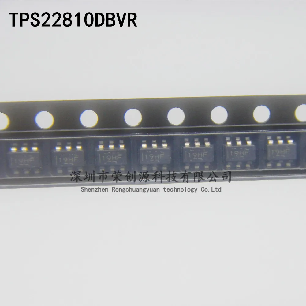 Новый и оригинальный TPS22810DBVR TPS22810DBVT 19HF SOT23-6 TPS22810 On-резистивный выключатель
