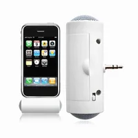 Stereo Mini  MP3 Player Amplifier Loudspeaker for Smart Mobile Phone iPhone for iPod, MP3 3.5mm connector Audio Playback 1
