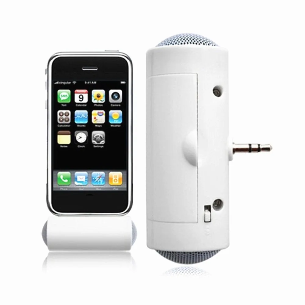 Стерео мини MP3-плеер Усилитель Громкоговоритель для смартфона iPhone iPod MP3 3 5 мм