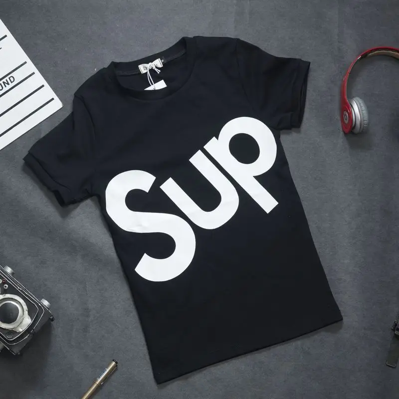 Cotton Letter T-shirt half sleeve man t-summer