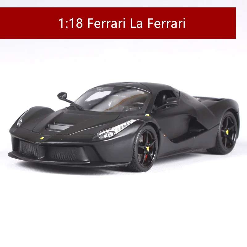 Красный Bburago 1:18 Ferrari California модель автомобиля 1 18 имитация сплава оригинальная Rafa модель спортивного автомобиля супер модель автомобиля для бега подарок - Цвет: Красный