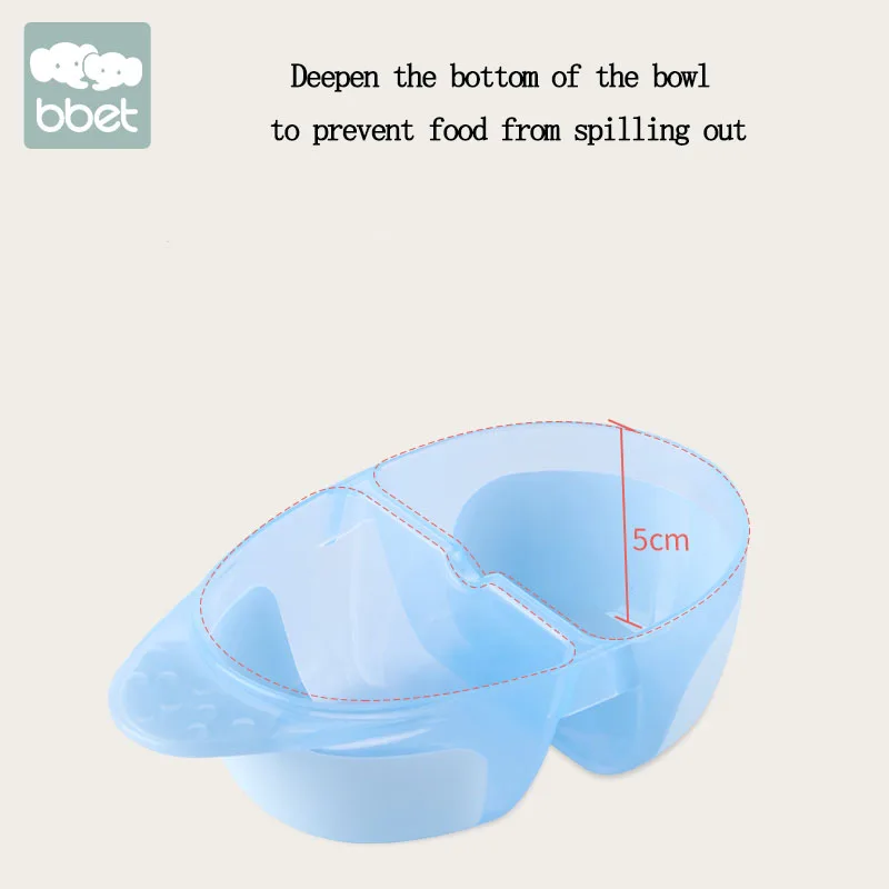 BBET Supplementary set meals for 6-4 year-old babies Supplementary bowl Baby spoon