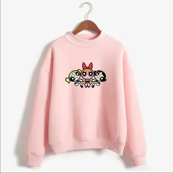

Blossom Bubbles BB Hair fashion sweatshirt for harajuku women hip-hop korean style cartoon print girl autumn fashion sweatshirt