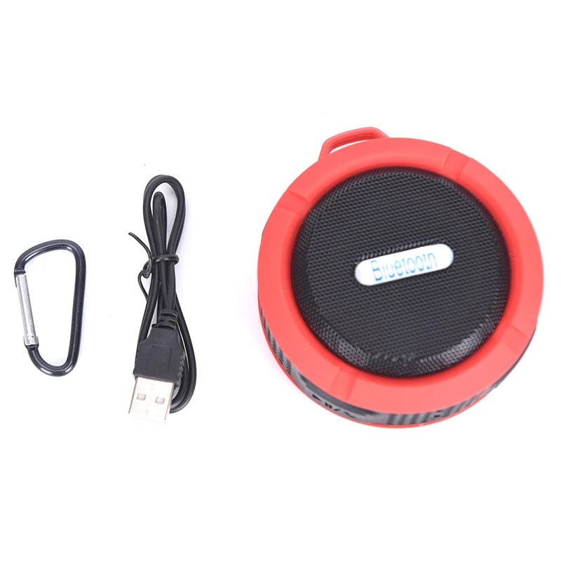 Portable Wireless Bluetooth Speaker Shock Resistance Waterproof Outdoor Column Box Speaker Support TF Card Stereo HiFi Boxes