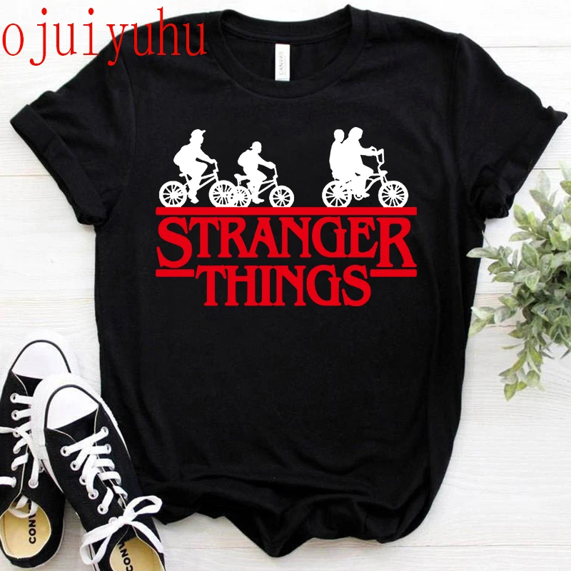 Stranger Things T Shirt Women season 4 Eleven Tshirt Graphic clothes Female Upside Down T-shirt femme grunge tee Shirts funny tee shirts