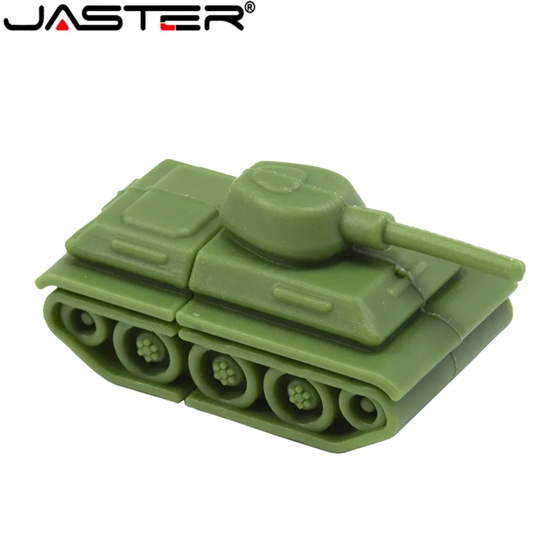 Флешка JASTER tank model pen drive 8 ГБ 16 32 Классическая игровая флешка мультяшный usb