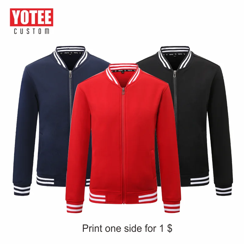 

YOTEE 2019 autumn and winter trend LOGO custom sports baseball uniform