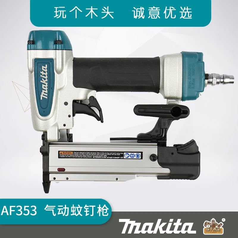 

MAKITA AF353 NEW 23 Gauge, 1‑3/8" Pneumatic Air Pin Nailer Nail Gun Kit