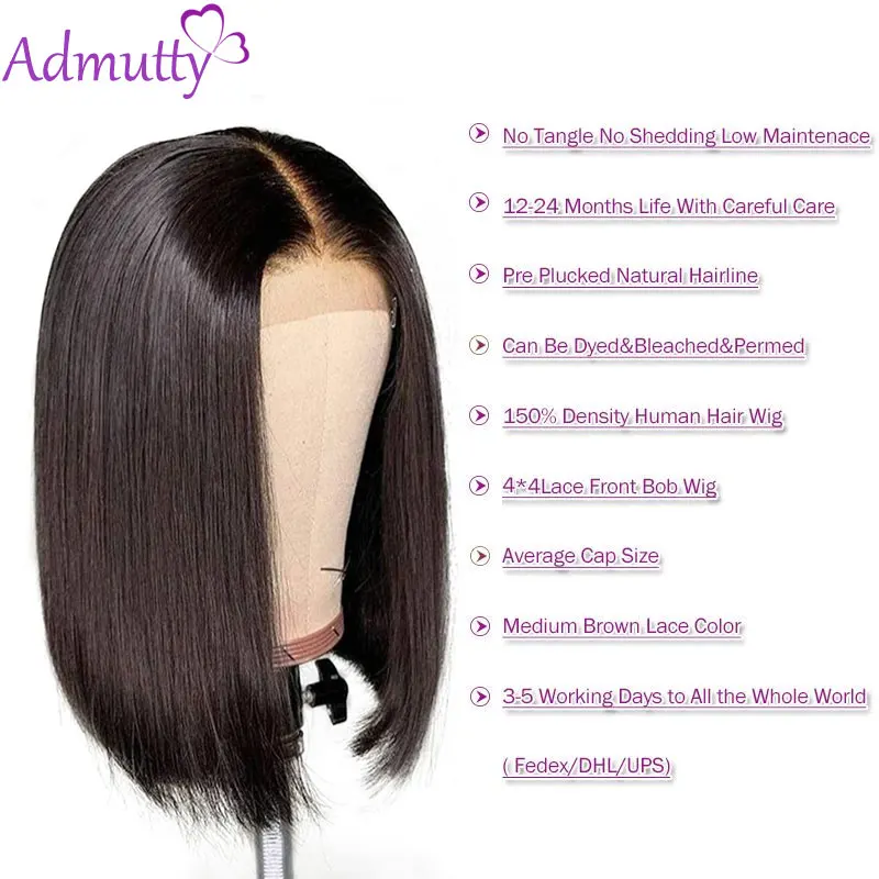 Bob-Lace-Wigs-Brazilian-Lace-Front-Human-Hair-Wigs-For-Women-Remy-Straight-Transparent-Lace-Wigs (4)
