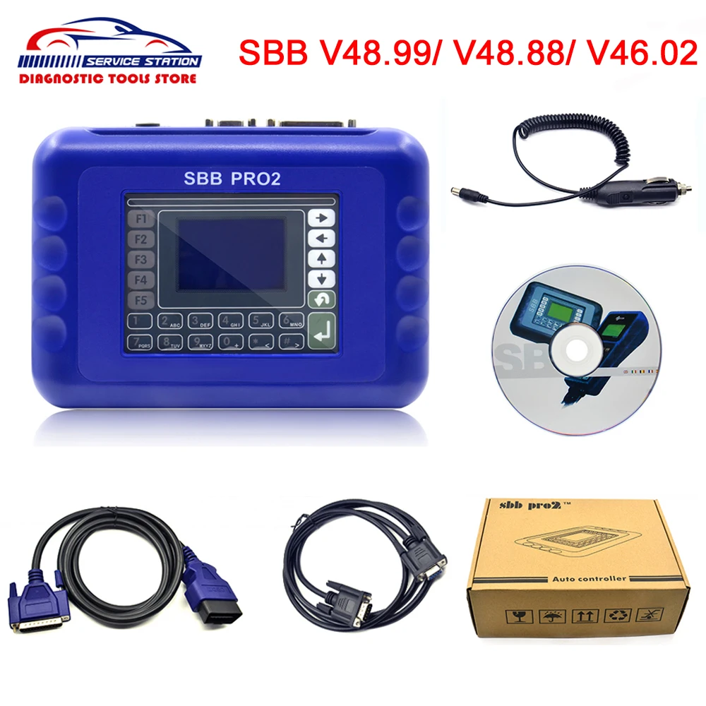 Newest V48.99 V48.88 V46.02 SBB Pro2 Key Programmer Support Cars to Replace SBB V46.02 SBB Key Programmer