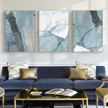 

Canvas Abstract Painting Wall Art Prints Modern Minimalist Fashion Art Poster Nordic Bedroom Room Parlour Decorative Pictures
