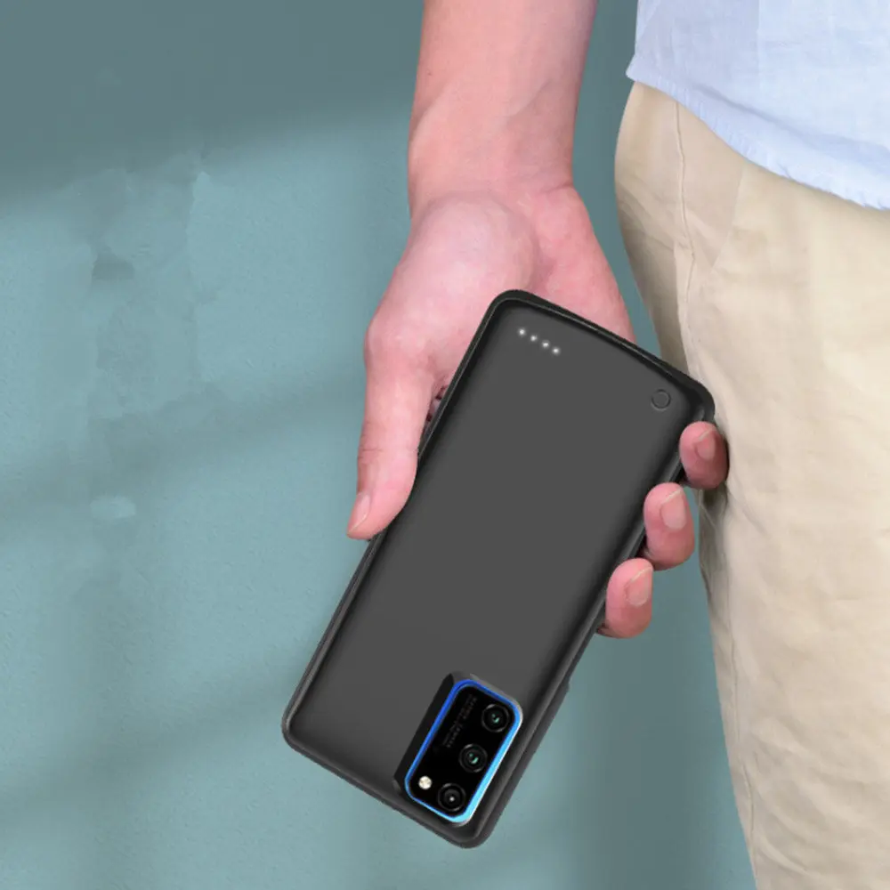 6800 мА/ч для huawei V30 V30 Pro Nova 6 Чехол для батареи, подставка для смартфона, чехол для зарядного устройства, внешний аккумулятор, чехол для батареи
