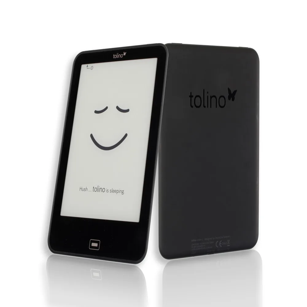 Ежедневный Водонепроницаемый Tolino Vision 2 e reader e-ink 6 дюймов 1024x758 сенсорный экран для чтения электронных книг WiFi Tap2 Обложка для перелистывания страниц