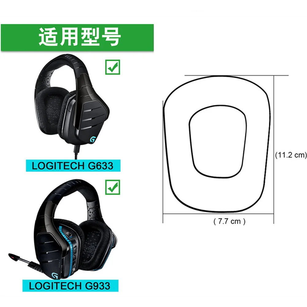 Poyatu G633 Ear Pads Headphone Earpads For Logitech G633 G933 Ear Pads Headphone Earpads Replacement Cushion Earmuff Cover Earphone Accessories Aliexpress