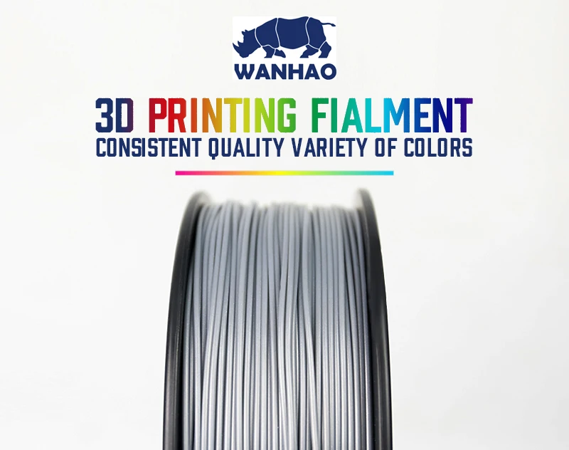 Нить PLA WANHAO 1 75 мм кг/рулон 29 цветов на выбор для всех 3D принтеров FDM пла/ПЭТГ/ПВА