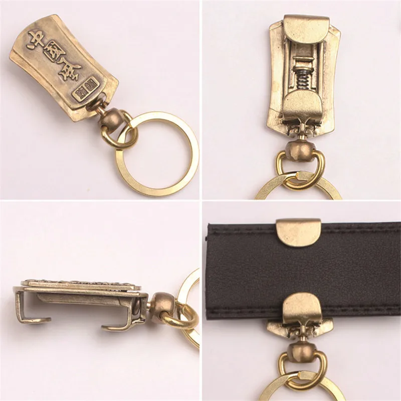 belt keychain brass tiger (14)