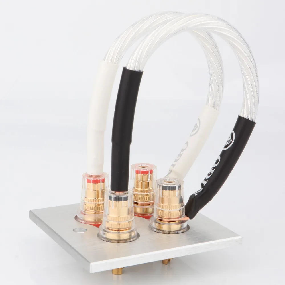 Nordost Odin Hifi Sterling Silver Jumper Cabo de Áudio Máquina de Linha Febre Cabo do Altifalante Cobre Puro Banana para y Cabo do Altifalante - Image 6