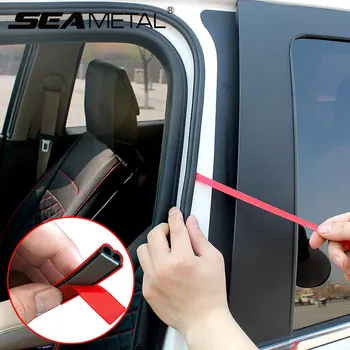 

Car Accessories Car Door Seal Strip B Type Auto Door Rubber Sealing Strip Adhesive Stickers Trunk Edge Seals Bumper Trim Strips