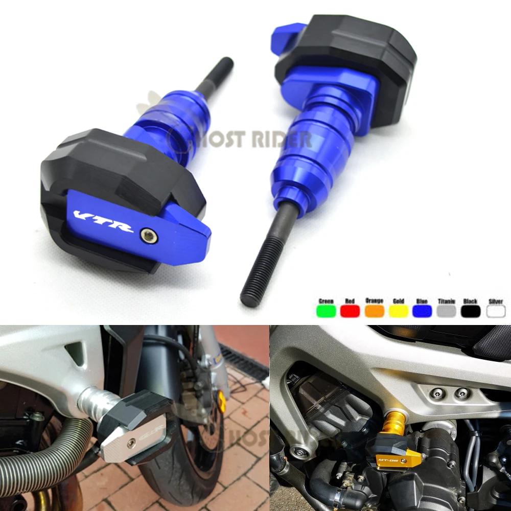 Для HONDA VFR 800 800X750 1200F 1200X VTR 1000F RVT 1000R защита от падения Рамка слайдер защита обтекателя противоаварийная панель протектор