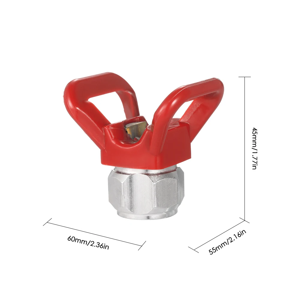 

Spray Paint Accessory Universal Tool Airless Paint Spray Gun Flat Tip Nozzle Guard Seat For Graco Titan Wagner Paint Sprayer