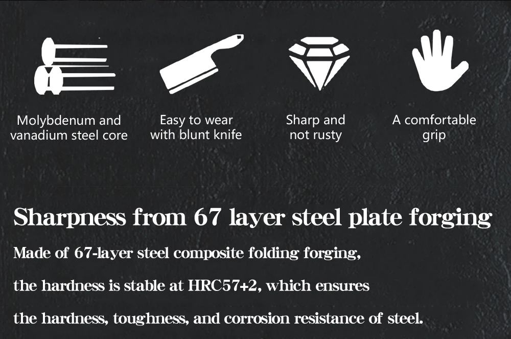 CBXG10421钼钒钢圆形黑檀木柄6.5寸发黑锤纹钢头小切肉刀5cr15英_04