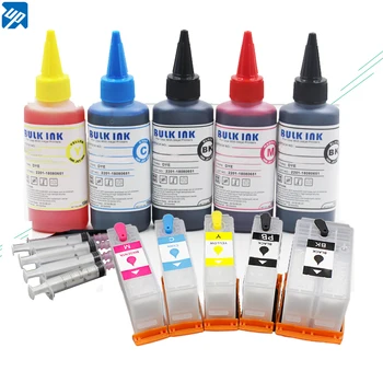 

UP Refill ink kit 202XL Refillable ink cartridge with auto reset chip For Epson XP-6000 XP-6005 XP-6001 XP-6100 XP-6105 Printer