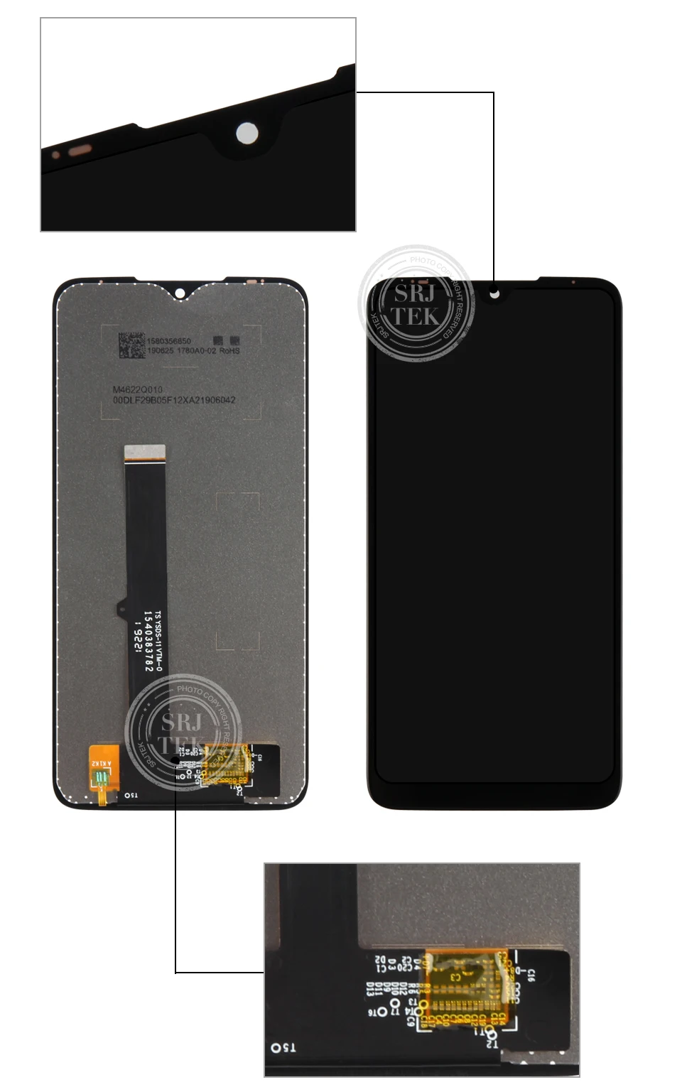 For Motorola Moto G8 Play LCD Display Digitizer Sensor Glass Panel For Motorola G8 Play Screen Touch Replacement Lens