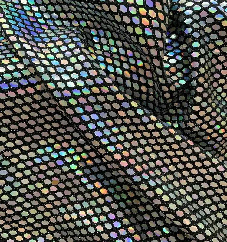 Polyester patch Bling bling diamond Sequin fabric material | Дом и сад