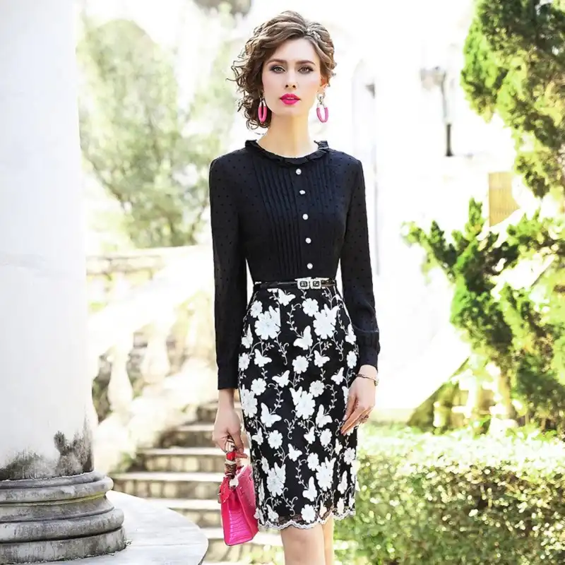 vestido trabalho escritorio