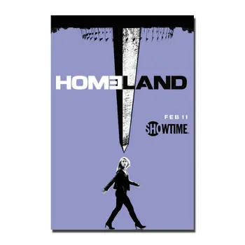 

Homeland 2018 Season 7 TV Series Silk Fabric Wall Poster Art Decor Sticker Bright