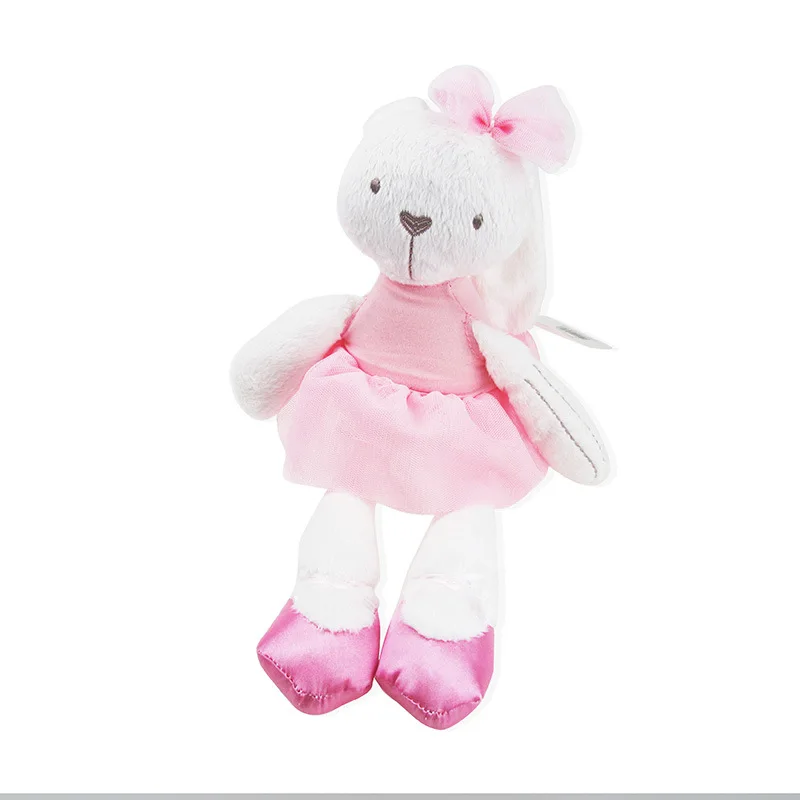 Baby Toys Cute Rabbit Sleep Soothing Doll Plush Toys Baby Girl Fashion Toy Kids New Year Holiday Gift For Girls Wholesale