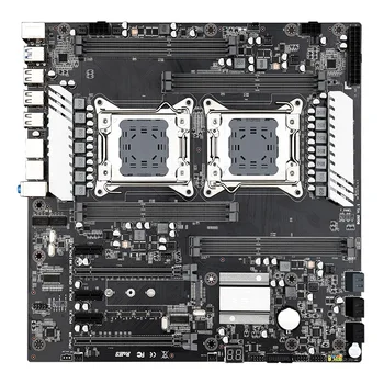 

X79-S8 Dual Motherboard LGA2011 E-ATX USB3.0 SATA3.0 M.2 NVME SSD 256GB DDR3 RAM Memory Support for LGA2011 All Series CPU